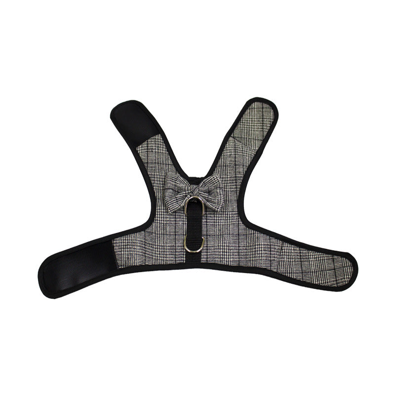KFX-2397629 Plaid Dog Vest - Breathable Velcro Design for Small to Large Breeds