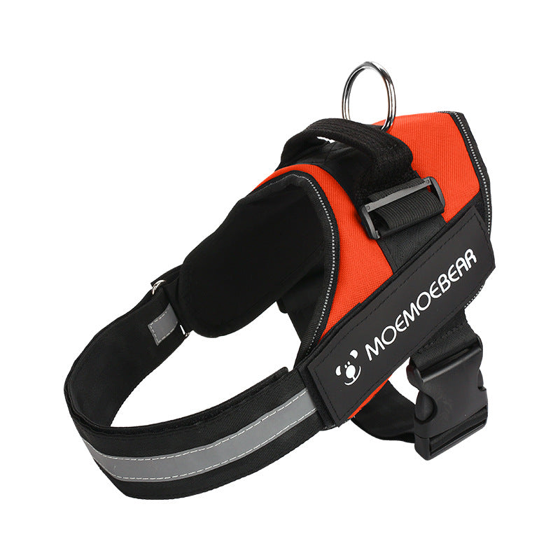 KFX-2402109 Durable Oxford Cloth Pet Dog Chest Strap in Various Colors