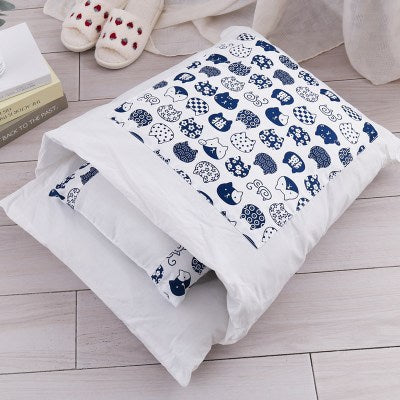 KFX-2408637 Warm Cat Sleeping Bag with Removable Cover - Semi-Closed Pet Nest for Autumn and Winter