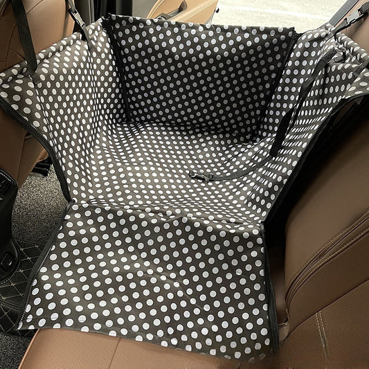 KFX-2413373 Waterproof Double Layer Pet Car Mat for Dogs and Cats - 60x50x35CM Pet Hanging Basket