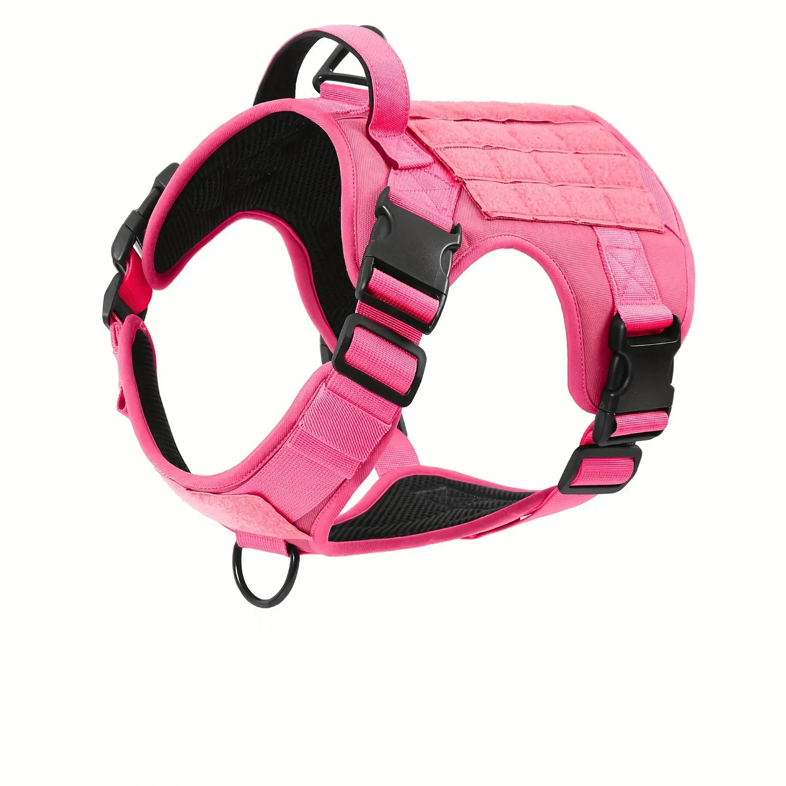 KFX-2413629 Adjustable Reflective Tactical Pet Harness Vest for Small to Large Dogs