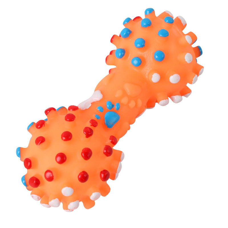 KFX-2415165 Bite-Resistant Dog Toy Grinding Stick - Durable Vinyl, 16.5cm Length, Multi-Color Options