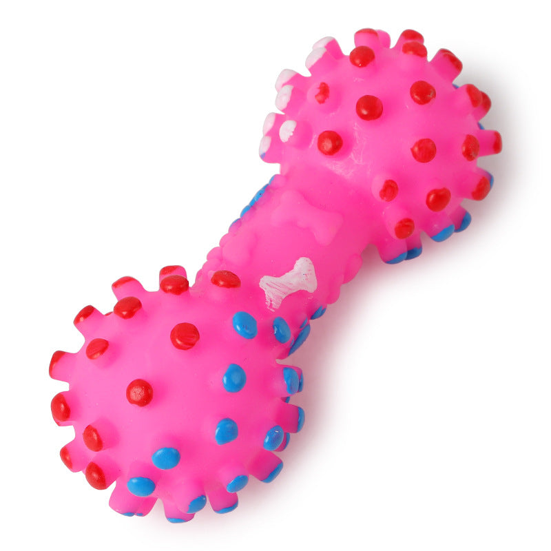 KFX-2415165 Bite-Resistant Dog Toy Grinding Stick - Durable Vinyl, 16.5cm Length, Multi-Color Options