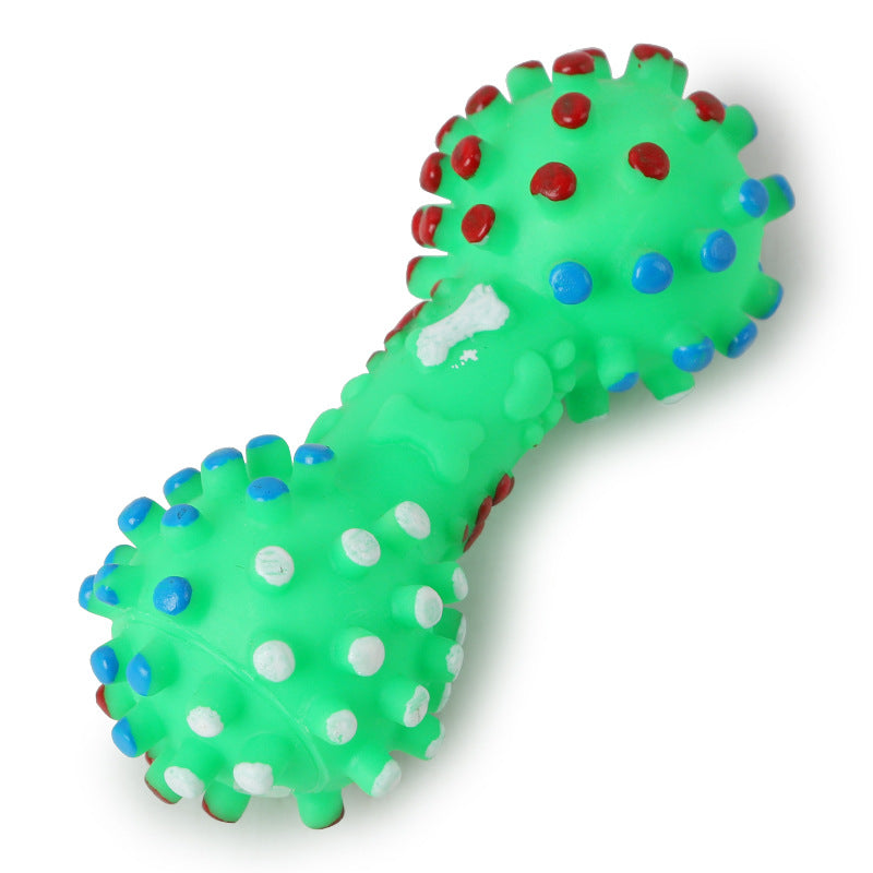 KFX-2415165 Bite-Resistant Dog Toy Grinding Stick - Durable Vinyl, 16.5cm Length, Multi-Color Options