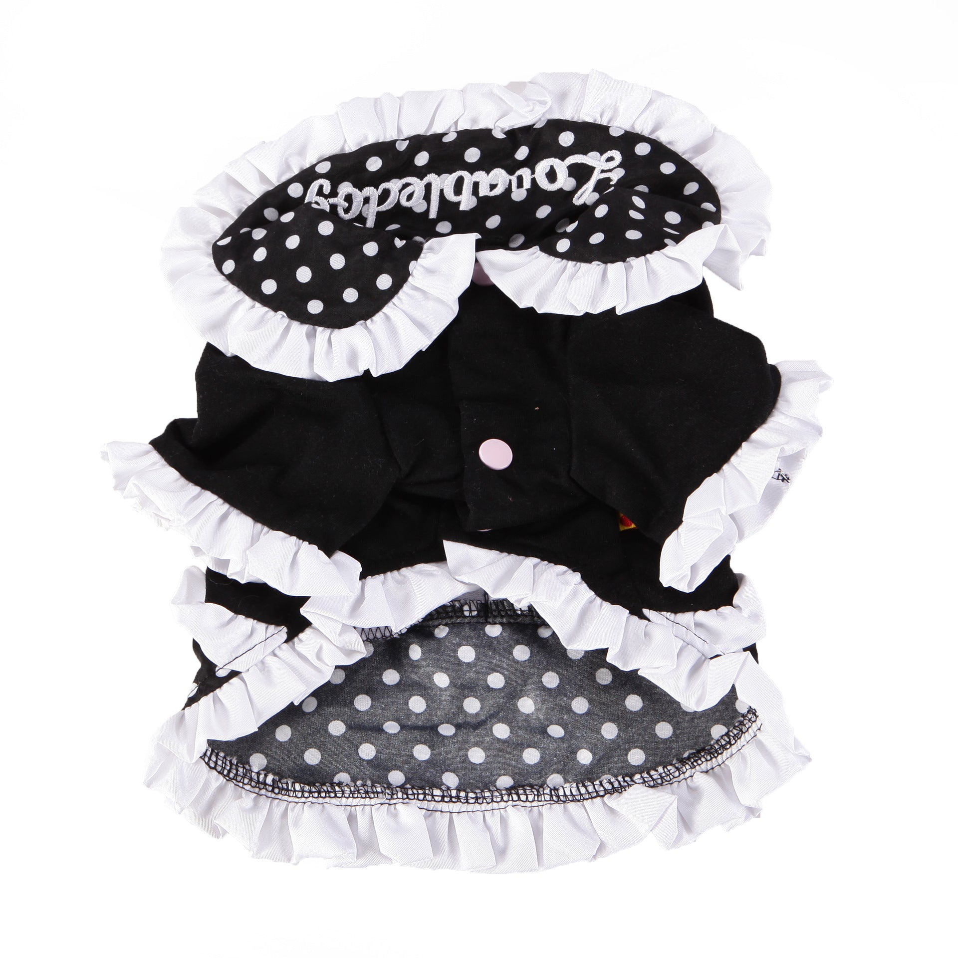 KFX-2416701 Elegant Black Lolita Princess Dress in Slim Fit Cotton for Casual Wear