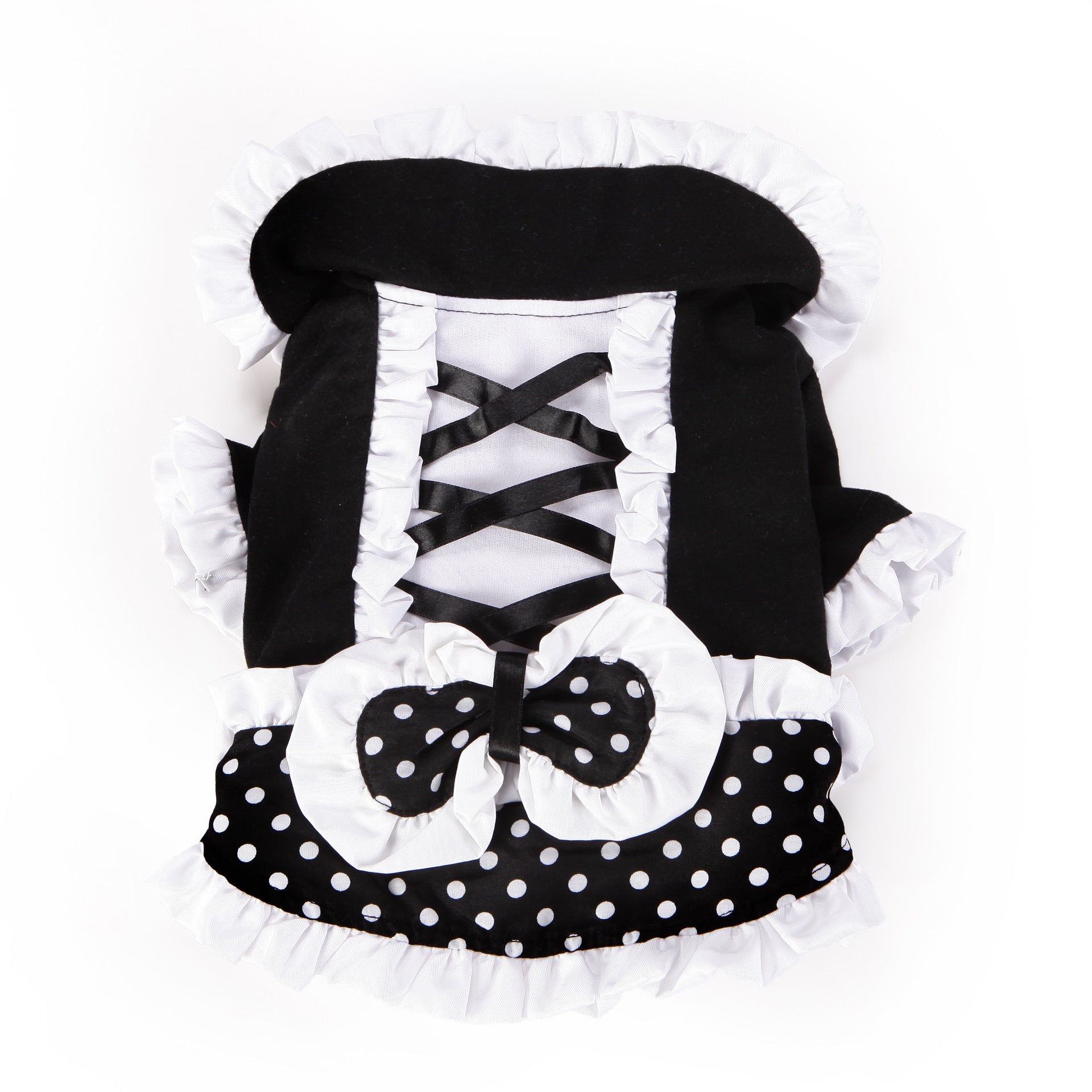 KFX-2416701 Elegant Black Lolita Princess Dress in Slim Fit Cotton for Casual Wear