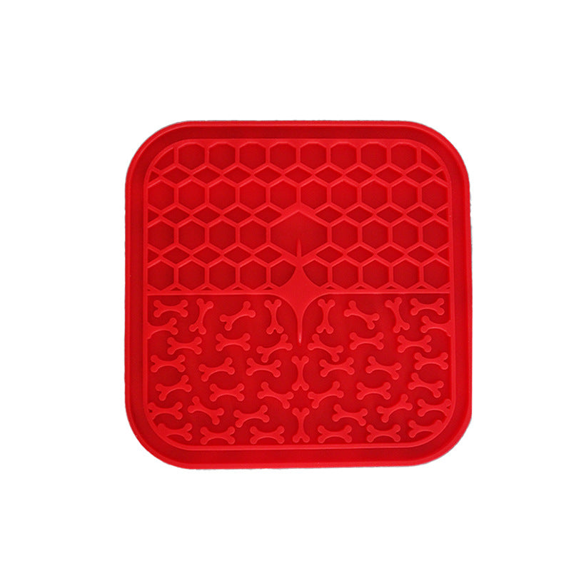 KFX-2418109 Silicone Dog Licking Pad for Slow Feeding - Various Colors Available