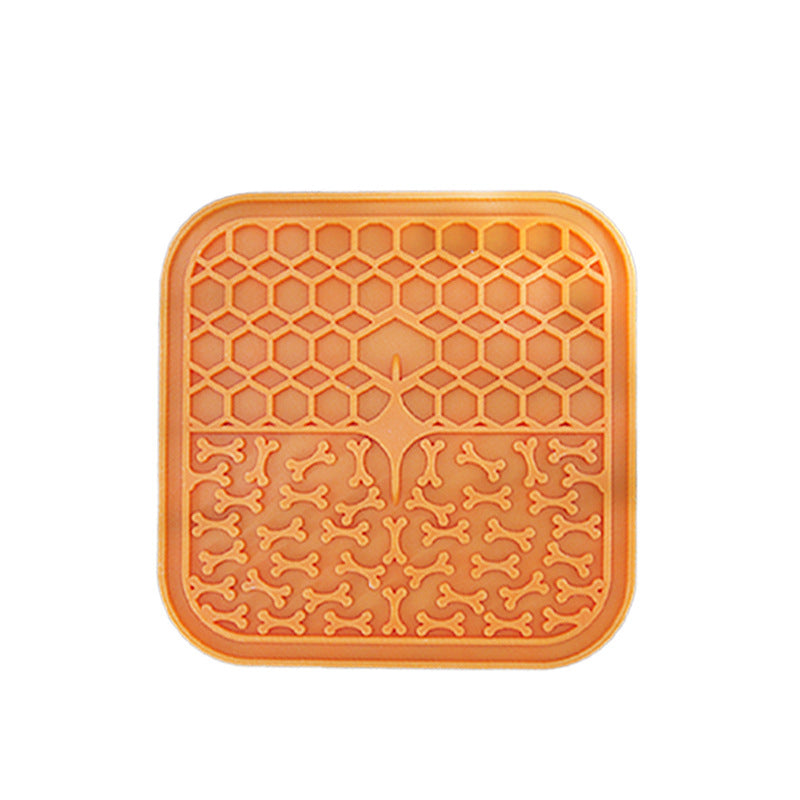 KFX-2418109 Silicone Dog Licking Pad for Slow Feeding - Various Colors Available