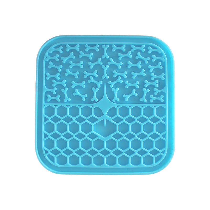 KFX-2418109 Silicone Dog Licking Pad for Slow Feeding - Various Colors Available