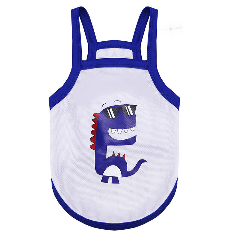 KFX-2420669 Breathable Mesh Avocado Vest for Pets - Lightweight Polyester Fabric