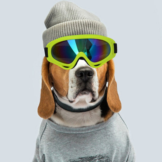 KFX-2421693 Stylish UV400 Outdoor Dog Sunglasses in Multiple Colors for Pet Sun Protection