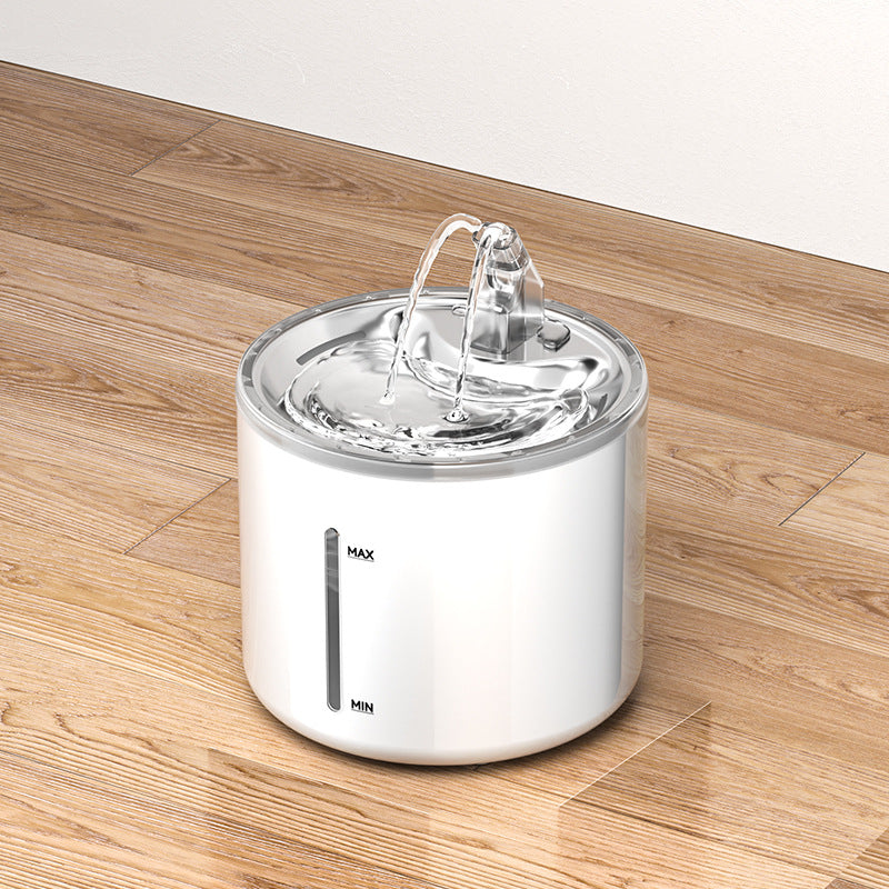 KFX-2431677 Intelligent Automatic Water Dispenser for Cats and Small Animals, 2.8L Capacity, Eco-Friendly Plastic