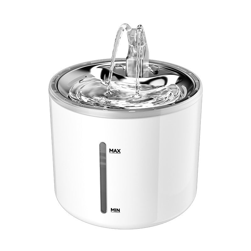 KFX-2431677 Intelligent Automatic Water Dispenser for Cats and Small Animals, 2.8L Capacity, Eco-Friendly Plastic