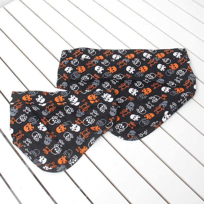 KFX-2433213 Christmas Triangle Scarf Bib for Medium and Large Dogs, Canvas Saliva Towel