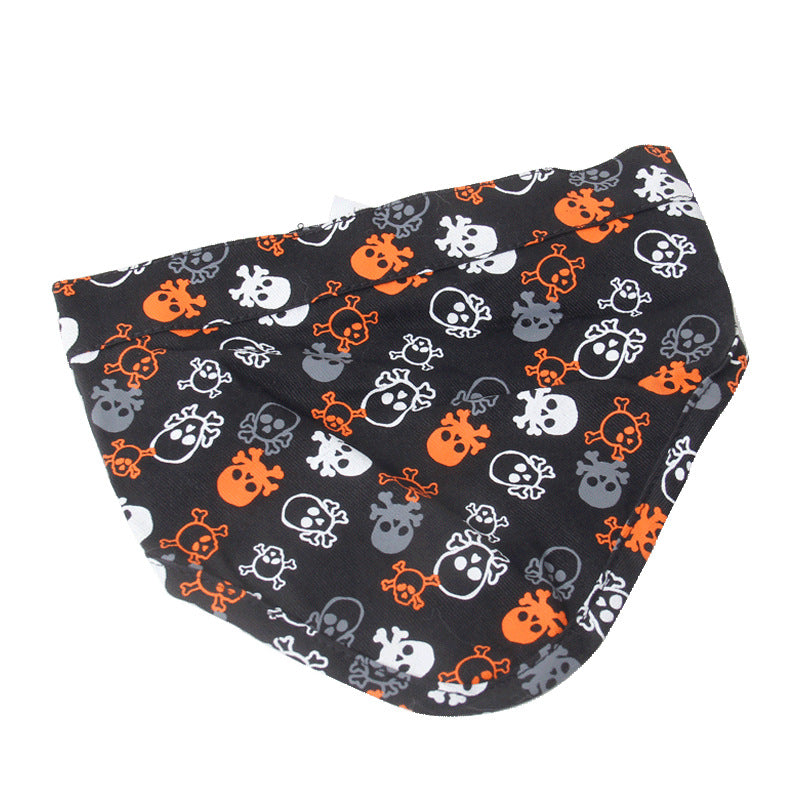 KFX-2433213 Christmas Triangle Scarf Bib for Medium and Large Dogs, Canvas Saliva Towel
