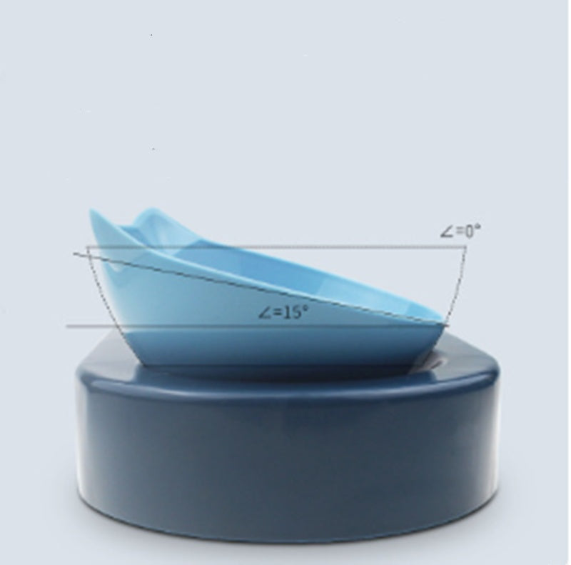 KFX-2435773 Double Bowl Automatic Pet Drinking and Feeding Station with 500ml Capacity
