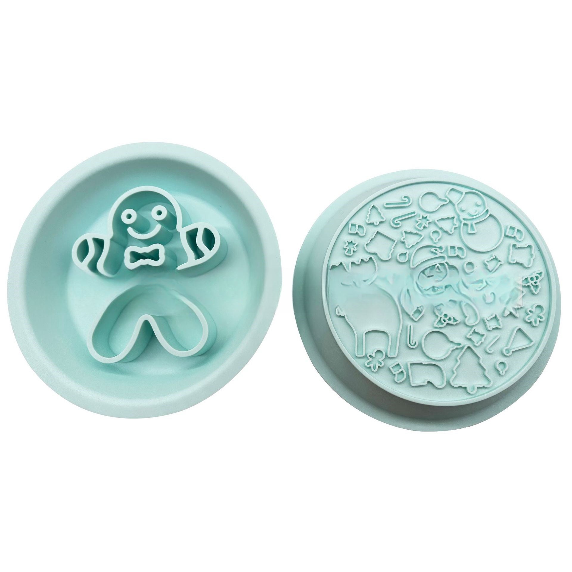 KFX-2441533 Two-in-One Slow-Eat Bowl for Pets - Anti-Choke Non-Slip Edible Silicone Honeycomb Design