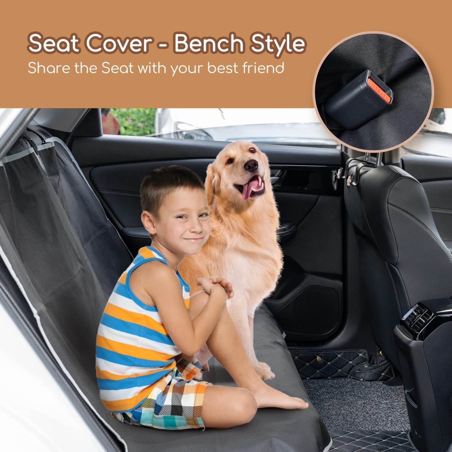 KFX-2442813 Waterproof Oxford Cloth Pet Pad for Dogs - 140x110cm, Durable and Hard-Wearing