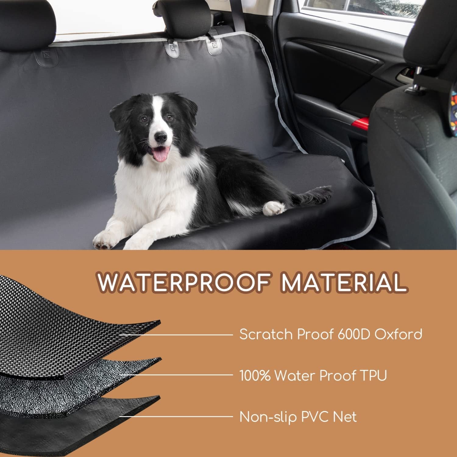 KFX-2442813 Waterproof Oxford Cloth Pet Pad for Dogs - 140x110cm, Durable and Hard-Wearing
