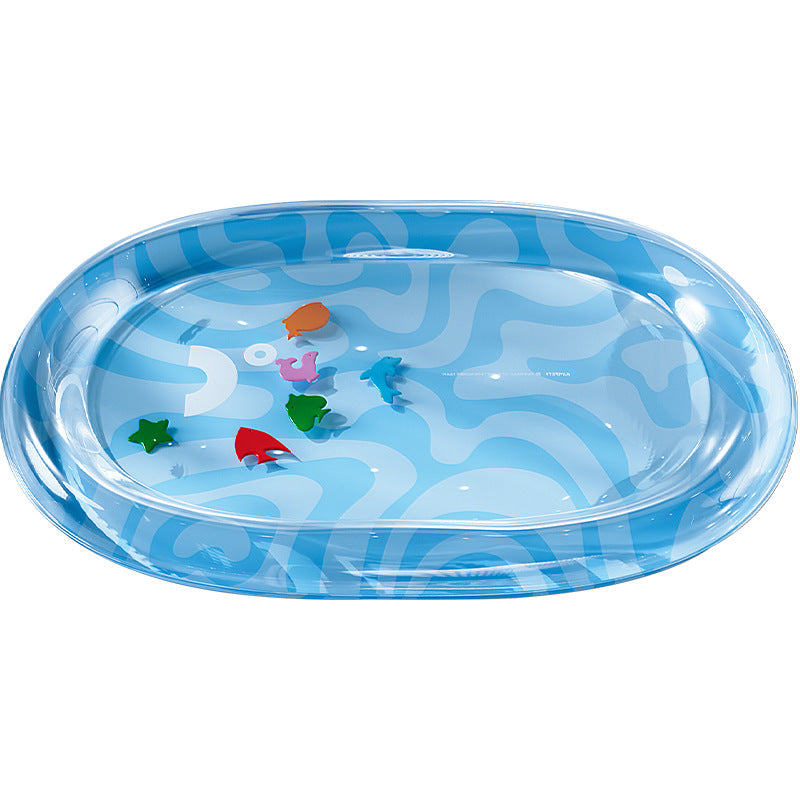 KFX-2443197 Large Inflatable Cat Water Cushion Pet Bed with Ice Pad and Inflator