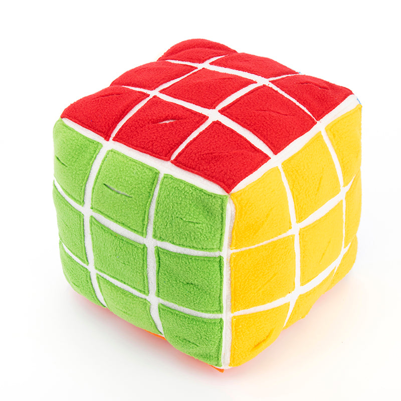 KFX-2444605 Pet Snuffle Puzzle Toy for Dogs and Cats - Interactive Hidden Food Cube for Mental Stimulation and Slow Feeding