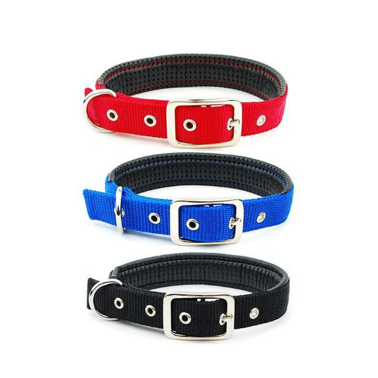 KFX-2446909 Reflective Nylon Dog Collars with Traction Belt - Medium to XL Sizes Available
