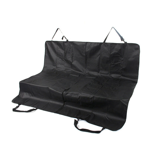 KFX-2448957 Universal Waterproof Pet Car Mat for All Seasons - Black Five-Seater Pad