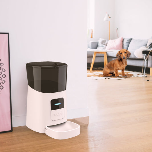 KFX-2450877 Automatic Pet Feeder with Easy Disassembly for Hassle-Free Cleaning
