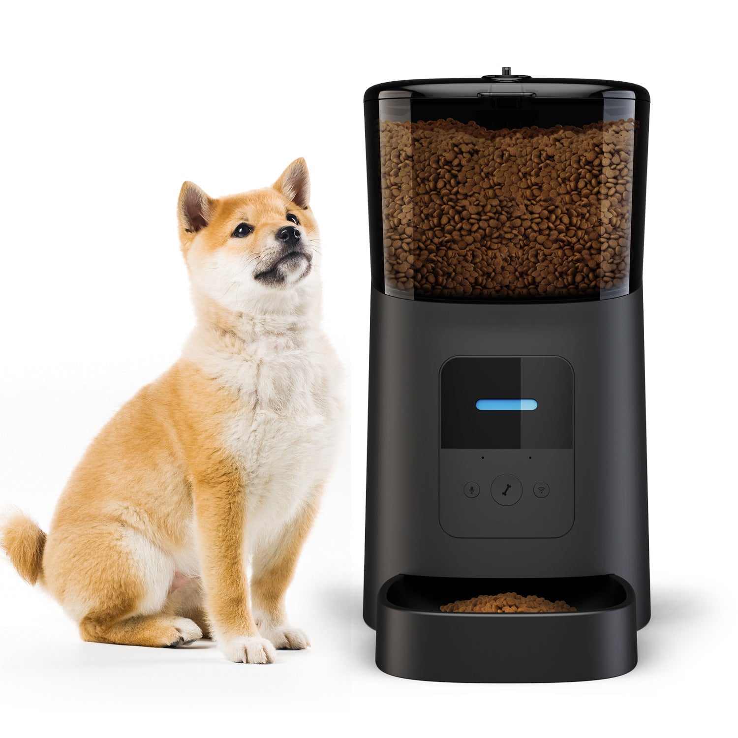 KFX-2450877 Automatic Pet Feeder with Easy Disassembly for Hassle-Free Cleaning