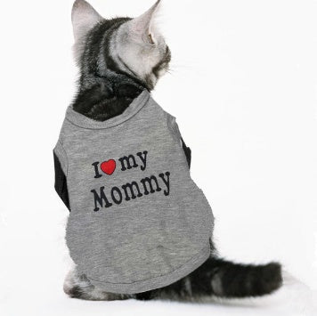 KFX-2452669 Hawaiian Print All-Poly Cotton Bikini Vest for Cats and Dogs