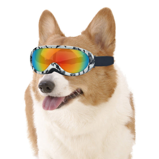 KFX-2454461 Cat Outdoor Windproof Sunglasses - Waterproof and Wear-Resistant PC Glasses for Pets