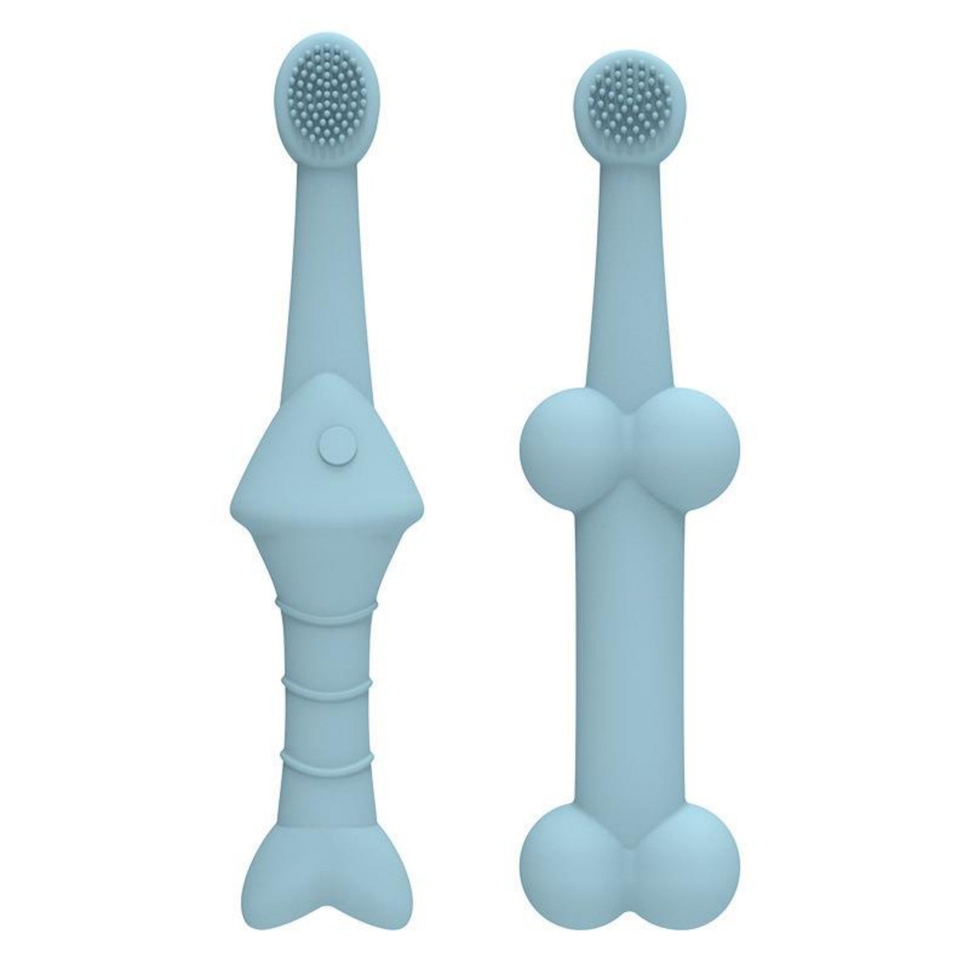 KFX-2454717 Silicone Toothbrush Set for Cats and Dogs in Various Colors