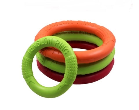 KFX-2467005 EVA Pet Pull Ring Training Toy – Bite-Resistant Design, Available in Small and Large Sizes