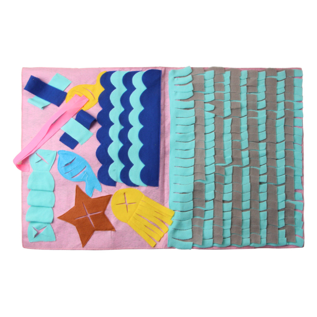 KFX-2470205 Foraging Sniff Training Mat - Cloth Material, Available in Various Sizes and Colors