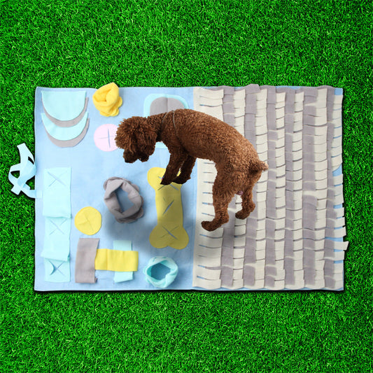 KFX-2470205 Foraging Sniff Training Mat - Cloth Material, Available in Various Sizes and Colors