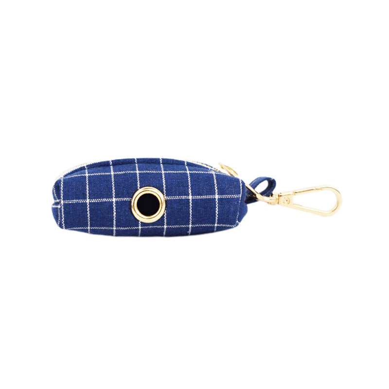 KFX-2475581 Velvet Fabric Dog Collar with Adjustable Sizes, Leash, Bow, Flower, Vest, and Poop Bag