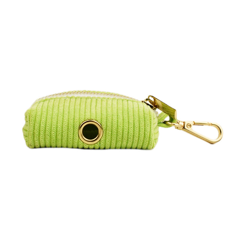 KFX-2475581 Velvet Fabric Dog Collar with Adjustable Sizes, Leash, Bow, Flower, Vest, and Poop Bag