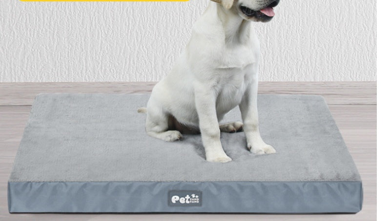 KFX-2481725 Detachable Soft Memory Cotton Dog Pad with Oxford Cloth Cover - 60x40x9 cm