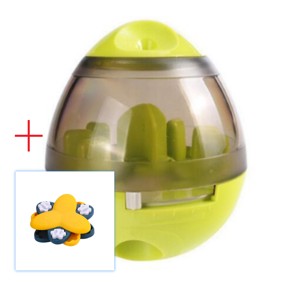 KFX-2483645 Food Dispensing Device for Dogs - Interactive Feeding Toy Made of PP, 100mm Size, 270g Weight