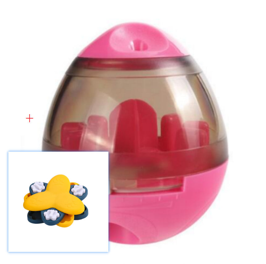 KFX-2483645 Food Dispensing Device for Dogs - Interactive Feeding Toy Made of PP, 100mm Size, 270g Weight
