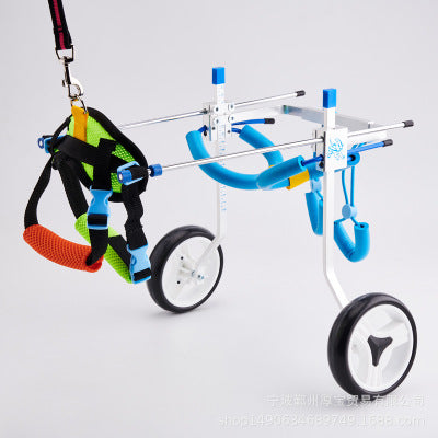 KFX-2492989 Pet Wheelchair for Dogs with Disabled Hind Legs - Lightweight, Durable, and Easy to Assemble