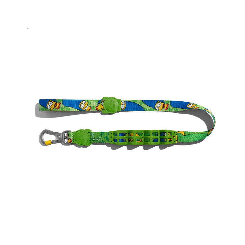 KFX-2495165 Scalable Shock Absorbing Dog Traction Rope with Ergonomic Handle