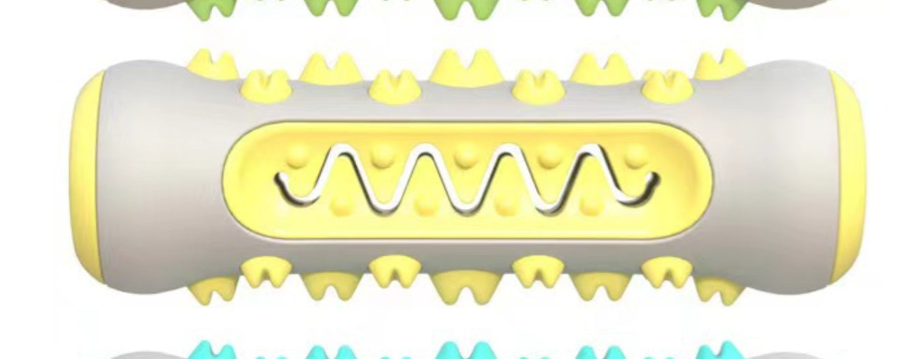 KFX-2496189 Durable Teeth Cleaning Stick for Dogs with Molar Bumps and Zigzag Groove Design