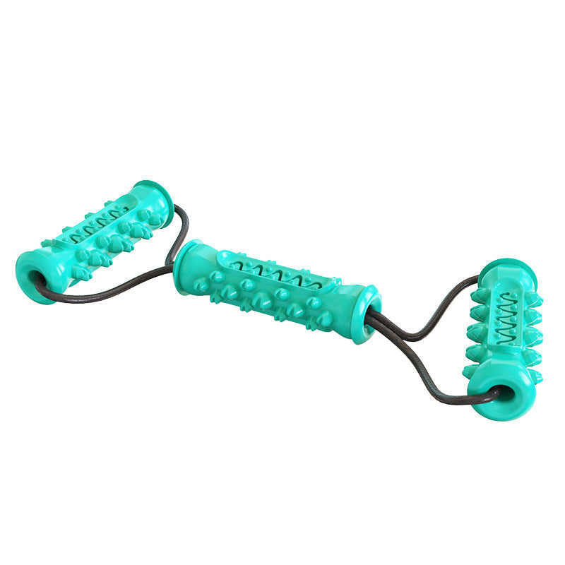KFX-2496189 Durable Teeth Cleaning Stick for Dogs with Molar Bumps and Zigzag Groove Design
