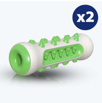 KFX-2496189 Durable Teeth Cleaning Stick for Dogs with Molar Bumps and Zigzag Groove Design