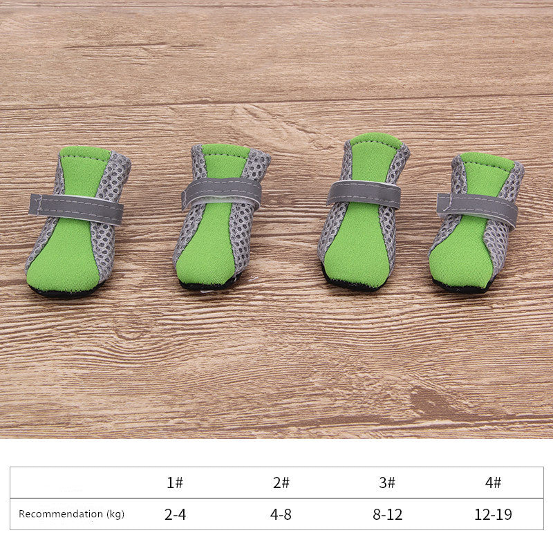 KFX-2497981 Soft Soled Cloth Pet Shoes for Dogs