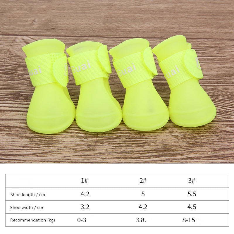 KFX-2497981 Soft Soled Cloth Pet Shoes for Dogs