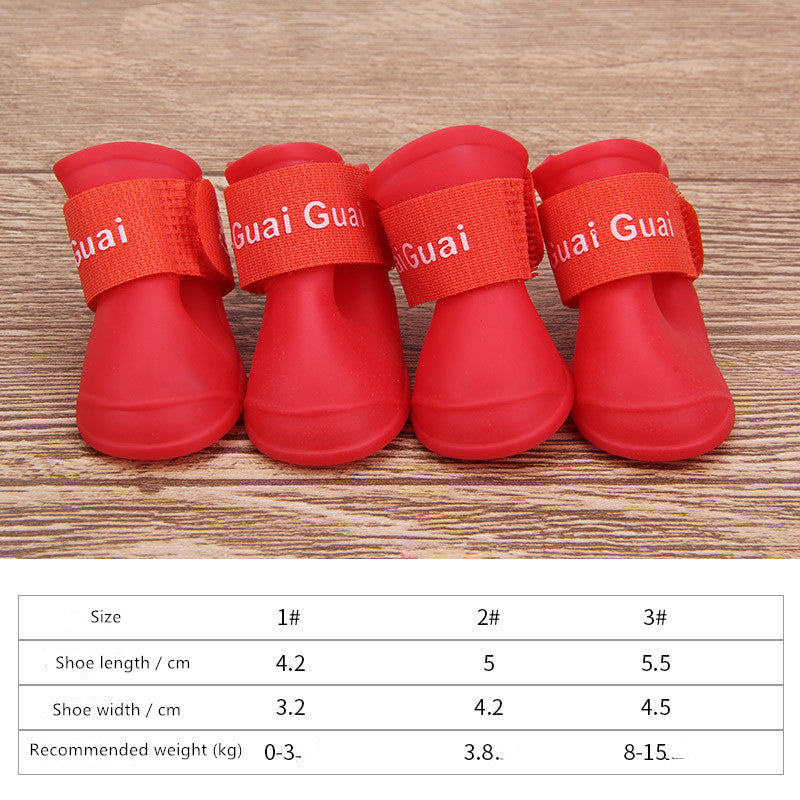 KFX-2497981 Soft Soled Cloth Pet Shoes for Dogs