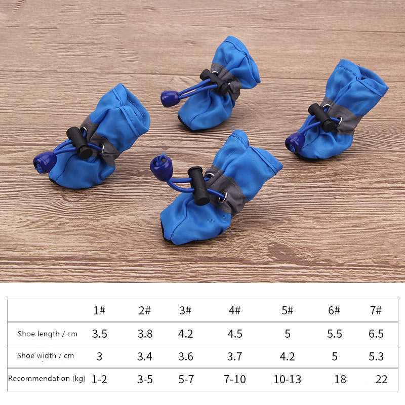 KFX-2497981 Soft Soled Cloth Pet Shoes for Dogs