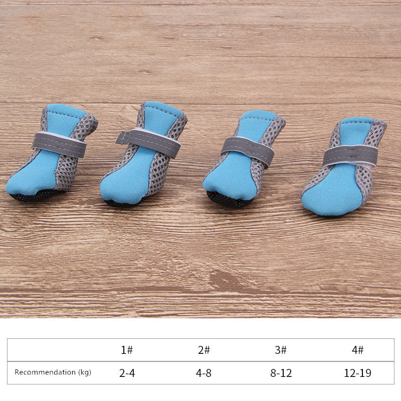 KFX-2497981 Soft Soled Cloth Pet Shoes for Dogs